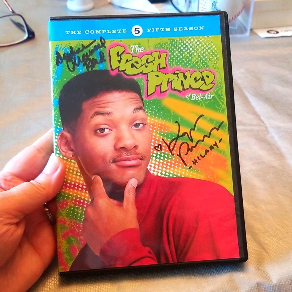 Autographed Fresh Prince of Bel-Air DVD Season 5